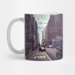 Sixth Ave Street Midtown Manhattan NYC Mug